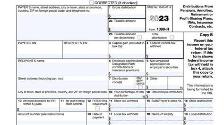 Are 1099s issued for Roth IRAs?