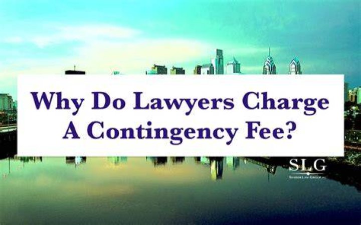 Can lawyers charge contingency fees?