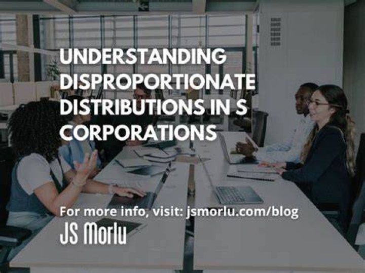 Can S corporation have disproportionate distributions?