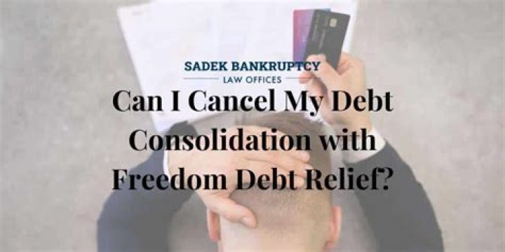 Can you quit Freedom Debt Relief?