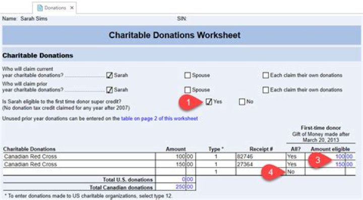 Can you transfer charitable donations?