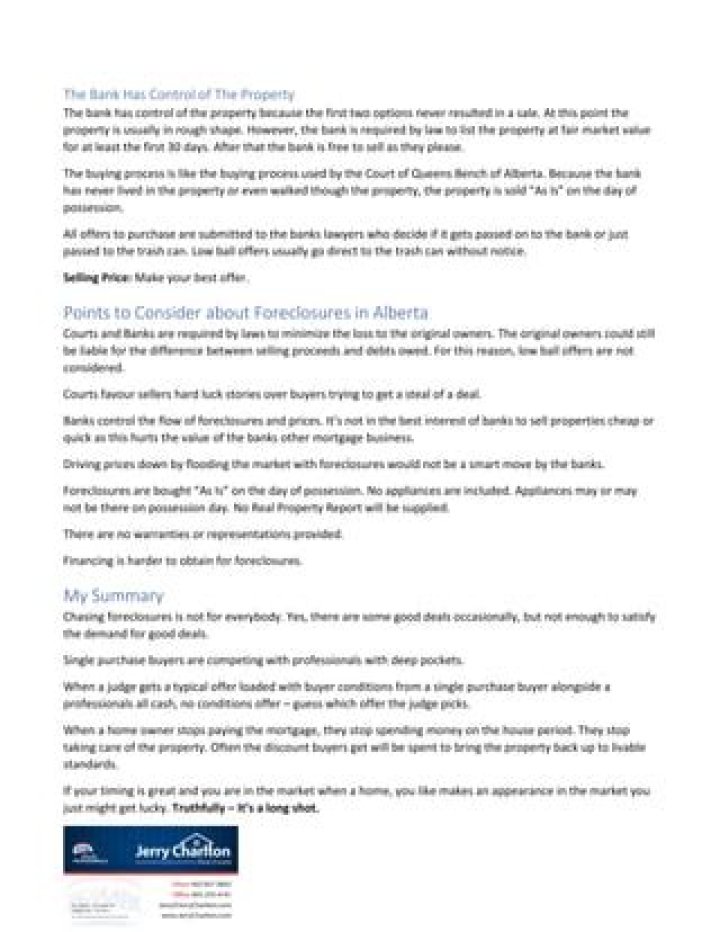 Do banks usually negotiate on foreclosures?