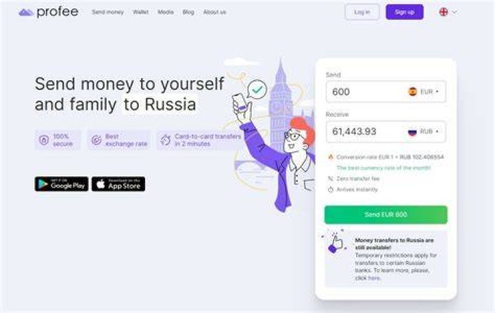 How can I send money from Russia to USA?