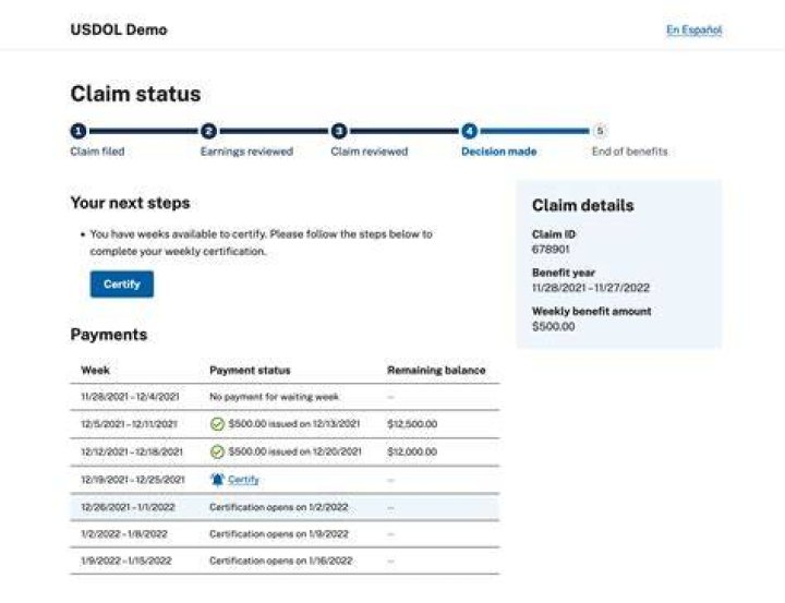 How do I check my claim settlement?