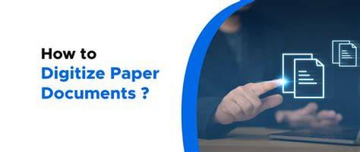 How do I digitize all my paper files?