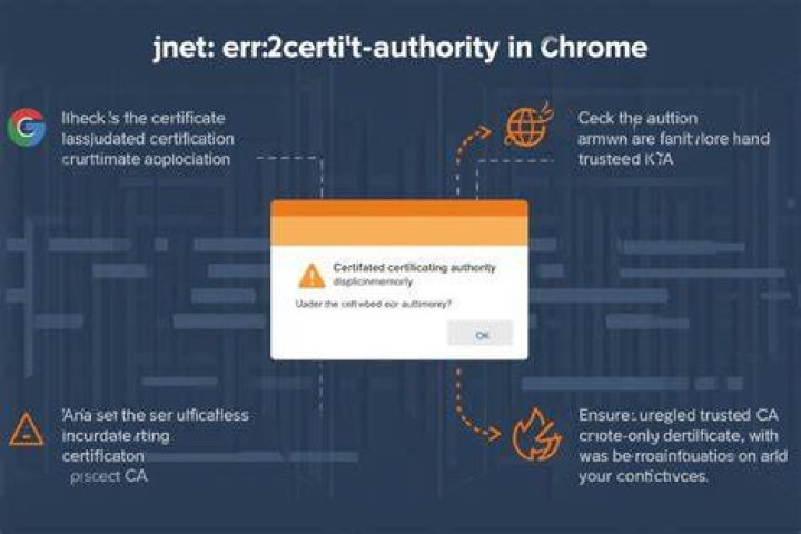 How do I fix certificate authority error?