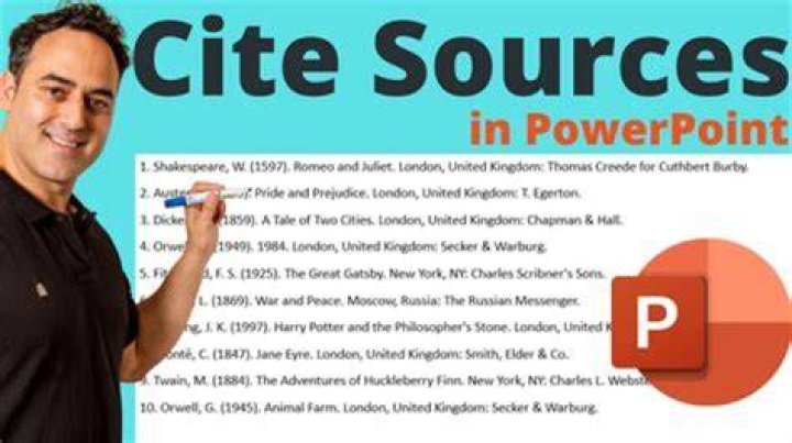 How do you cite a source example?