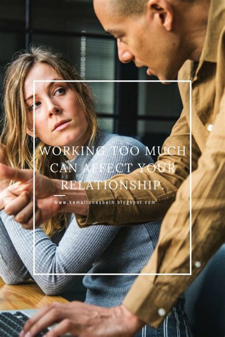 How does working too much affect your marriage?