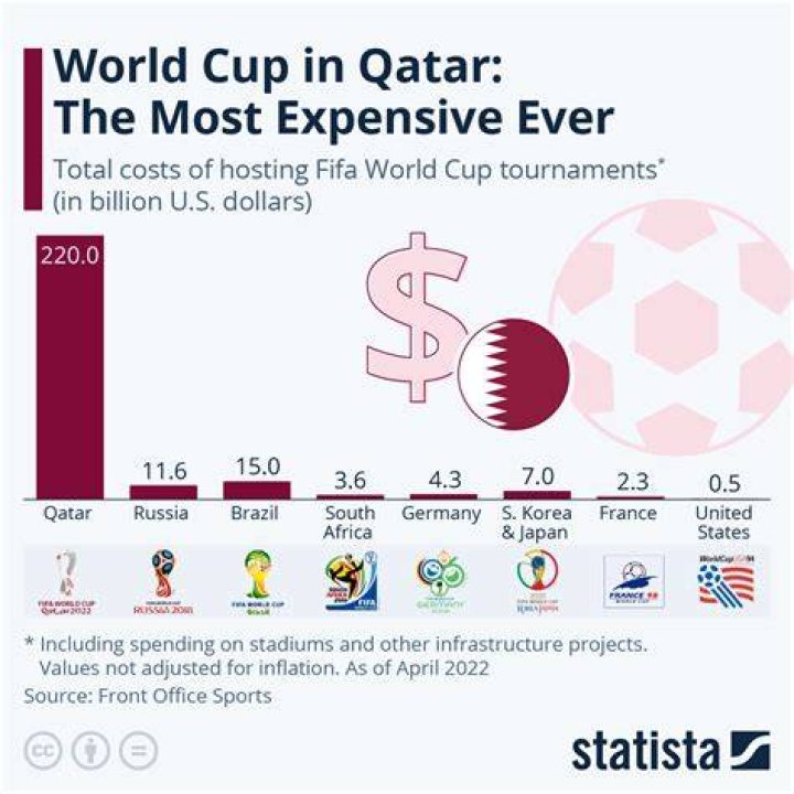 How much did the 2010 World Cup cost?