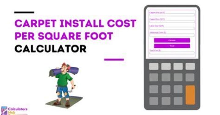 How much does it cost to install 1200 square feet of carpet?