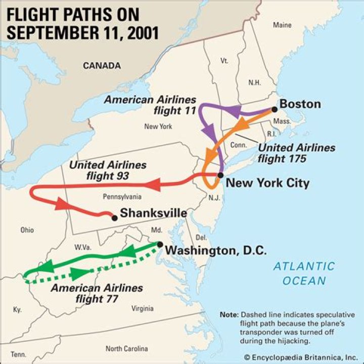 What happened to the airlines in 2001?
