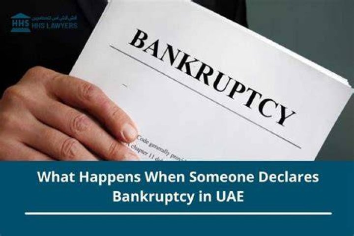 What happens if someone declares bankruptcy and they owe you money?