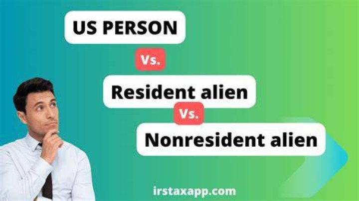 What is non-resident alien status?