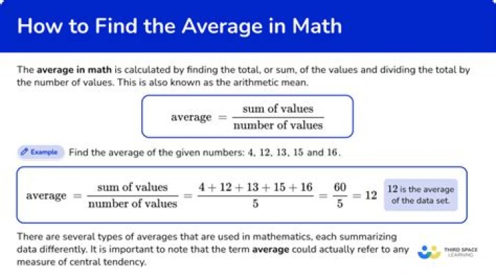 What is the average of 6 number?