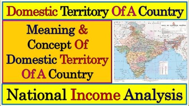 What is the domestic territory of a country?