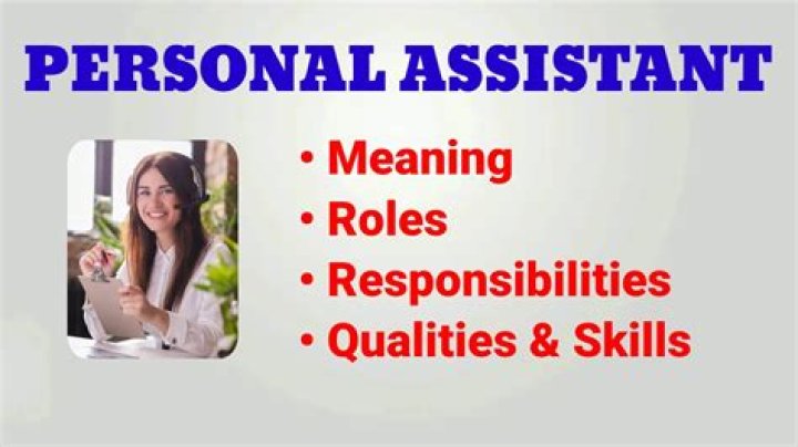What is the role of a personal assistant to a CEO?