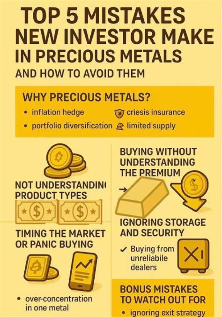 When investing in precious metals which is the best place to start?