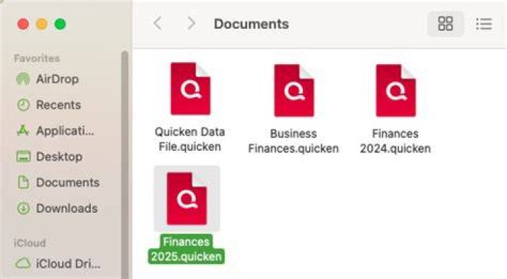 Where did my Quicken data go?