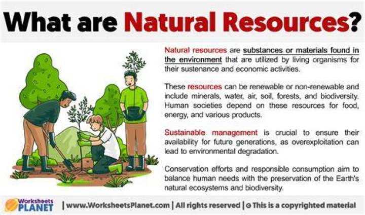 Why are natural resources better?